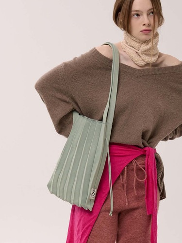 JOSEPH&STACEY公式 ニットバッグ Lucky Pleats Knit M (ALL)