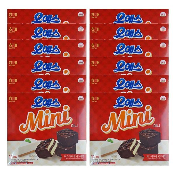 NEWオイェスmini192gx12筒菓子おやつチョコレートパンケーキ