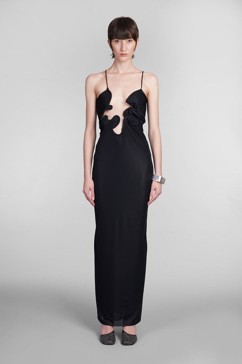 22043012BLK ブラック 秋冬2024 ドレス レディース ia