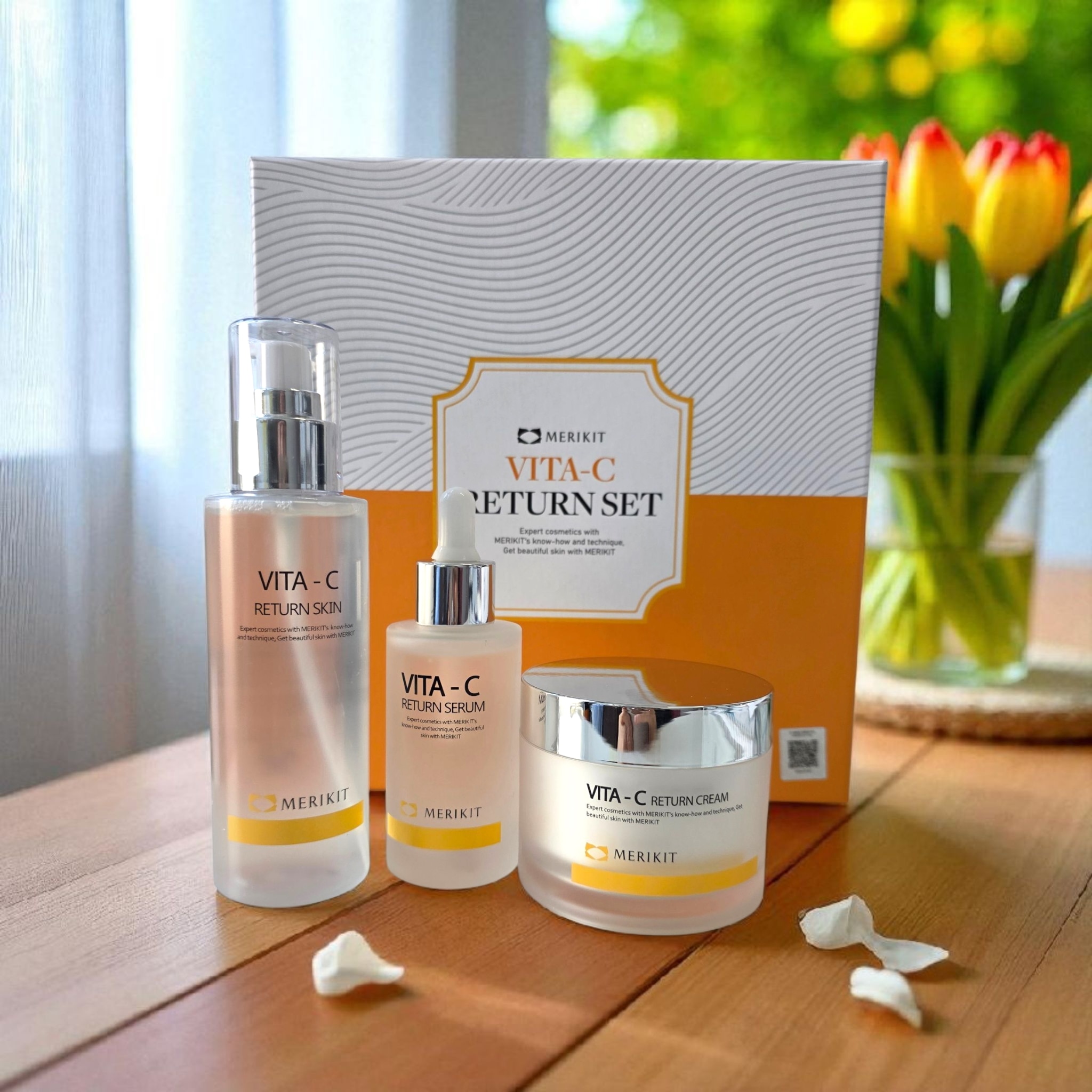 正規品 VITA-C RETURN SKIN 160ml + SERUM 50ml + RETURN CREAM 100ml