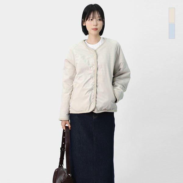 女性用マフラーセットボア リバーシブル パッド入りジャンパー SMV009