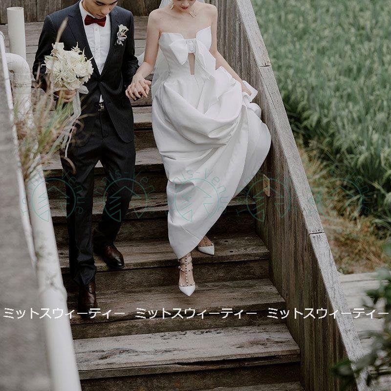 ウェディングドレス 二次会 前撮り 海外挙式 花嫁 フォト リゾートドレス 結婚式 ブライダル パー