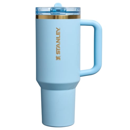 クエンツァー プロツアー フリップストロー タンブラーメッシュ ストライカー ブルー 1.18L