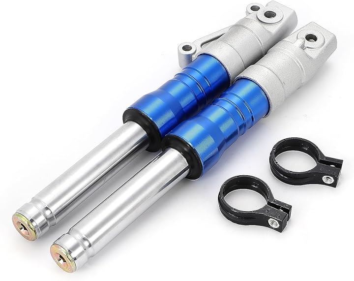 ホンダ 用 ディオ フロント フォーク 27mm ディスク ブレーキ 左右 SET ライブ ZX DIO AF18/AF27/AF28/AF35/AF34 HONDA 社外品(ブルー)