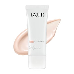 ByUR（バイユア） 化粧下地 日焼け止め UVカット SPF50 PA トーンアップ 韓国 セラムフィット ヴェール デイ UV エッセンス シアーピンク