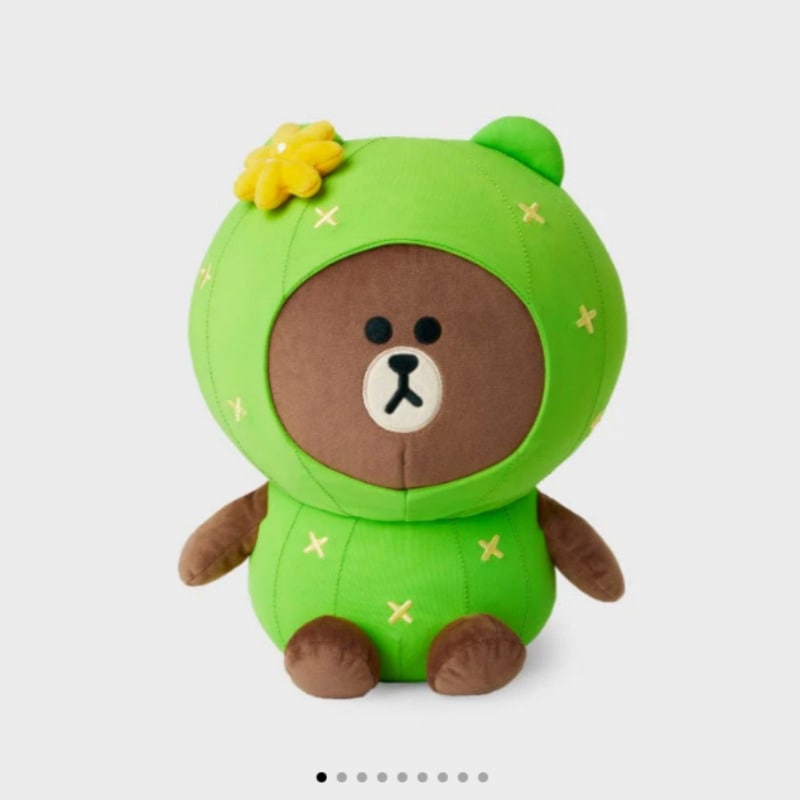 ブラウン 冷感人形 (30cm)