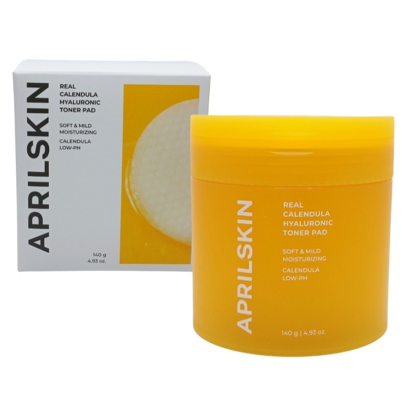 リアルカレンデュラ ヒアルロニック トナーパッド 140g/60枚*2