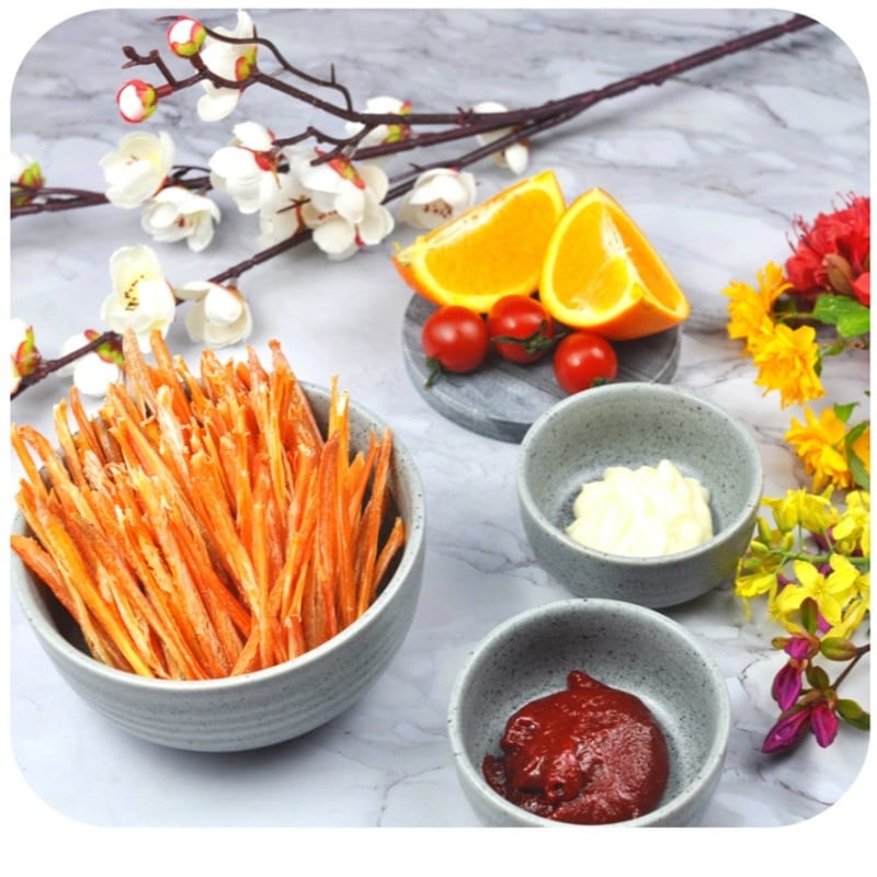 韓国食品 - ズワイガニ 紅ズワイガニ もも肉 海角包 50gx3 合計150g ビールのおつまみ 子供のおやつ - KMEAL KOREA