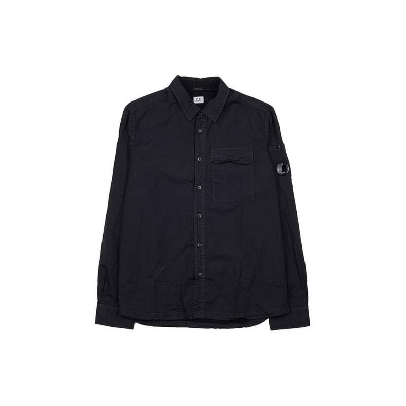 ディモント 23FW CPカンパニー レンズ ワッペン タイロンボタン シャツ 15CMSH185A 005783G 999