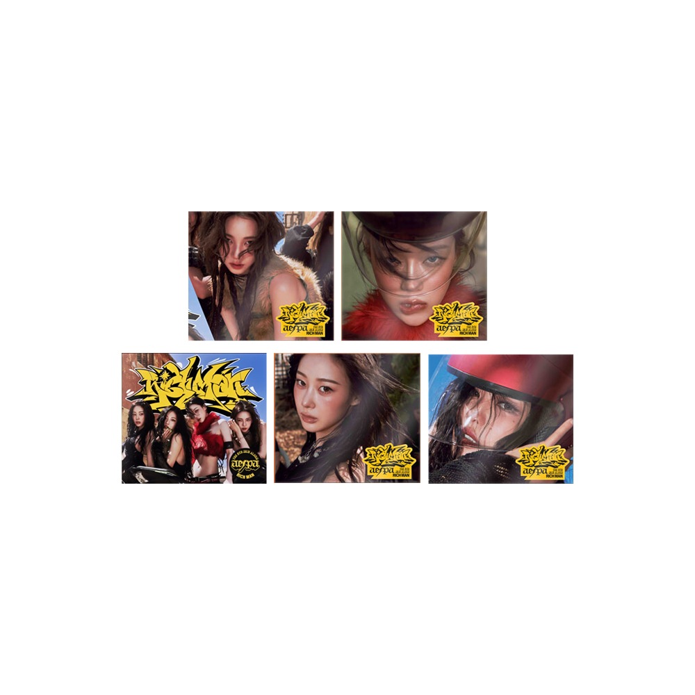 AESPA - RICH MAN / BURST VER / アルバム5種セット 7,719円