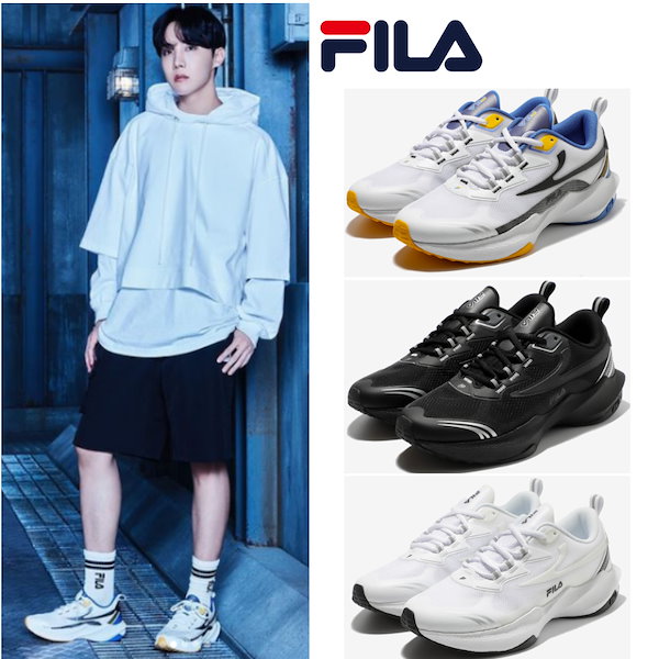 買い取り[FILA] スニーカー BTS着用 韓国正規品 靴