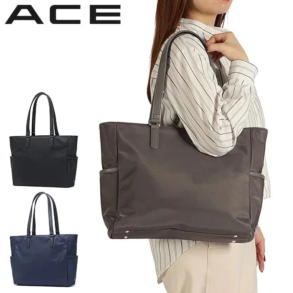 トートバッグ レディース ファスナー付き 大きめ A4 PC 13.3inch 軽量 通勤 ブランド 無地 軽い 11L 通勤バッグ 女性 PC収納 13.3インチ WRT-505 20253
