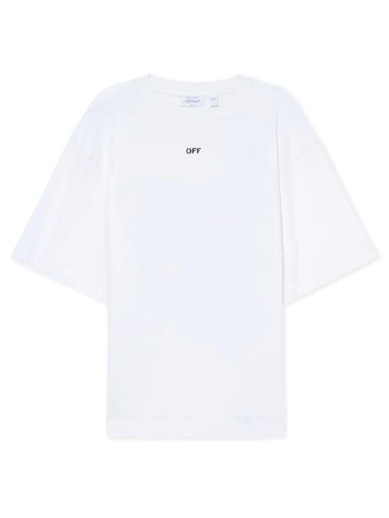 OFF WHITE Men T-Shirts 44MAA120S26J00J 100 White