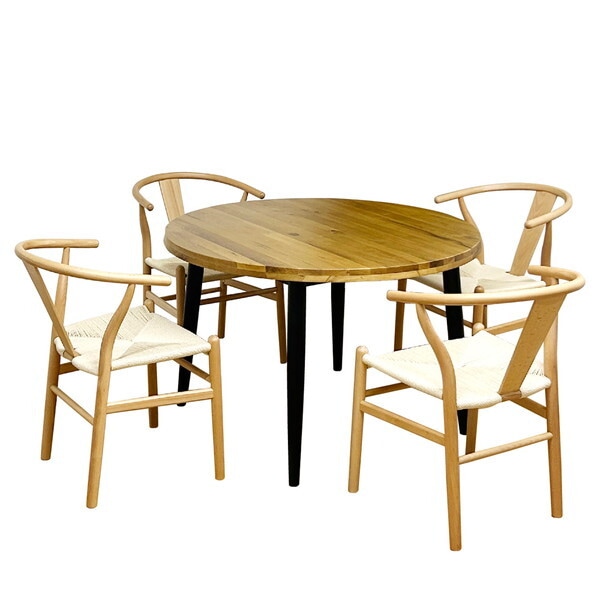 後藤家具物産 VT-01-EN-5-NAWH ダイニングテーブル 5点セット メーカー直送 65,335円