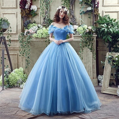 シンデレラドレス120cm＆ファーコート シンデレラドレス120cm＆ファーコート シンデレラドレス120cm＆