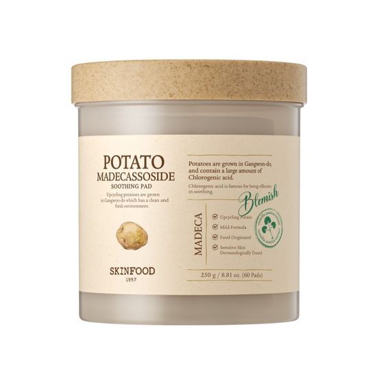 [痕跡鎮静] スキンフード ポテト マデカソサイド スージングパッド 60枚 企画 (+10枚 贈呈)