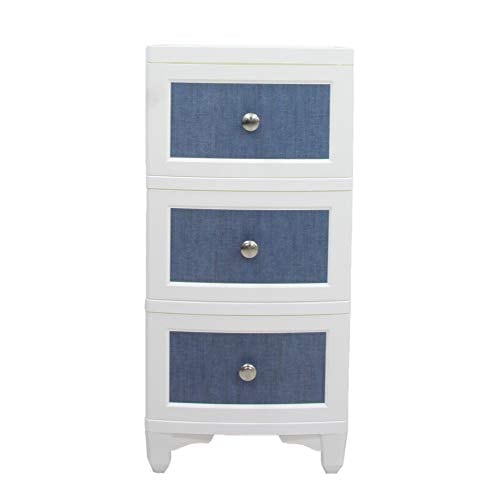 ILC 着せ替えできるヴィンテージチェスト 3段 ブルーデニム 72*34*49cm LB-300 7,001円