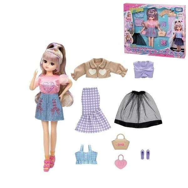 リカちゃん LD-03 リカちゃん1weekコーデギフトセット おもちゃ ギフト プレゼント 着せ替え人形