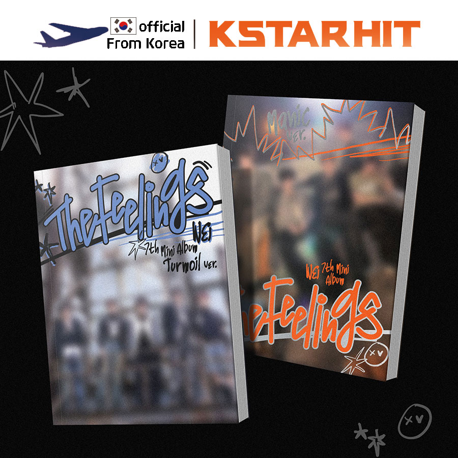 (2種セット) WEi - The Feelings (7枚目のミニアルバム)