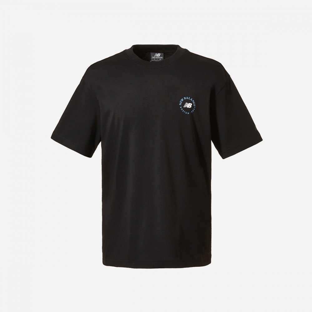 ニューバランス UNI NB ボーイトラベル T シャツ NBNEEB1513-(19) ブラック