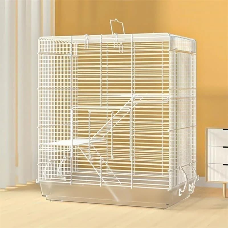 【即納】モモンガ ケージ 大きい 3階建て フェレット ケージ 大型 フクロモモンガ イージーホーム 縦長 小動物 快適 シマリス デグー ハムスター 飼育 持ち運び 網 10,014円