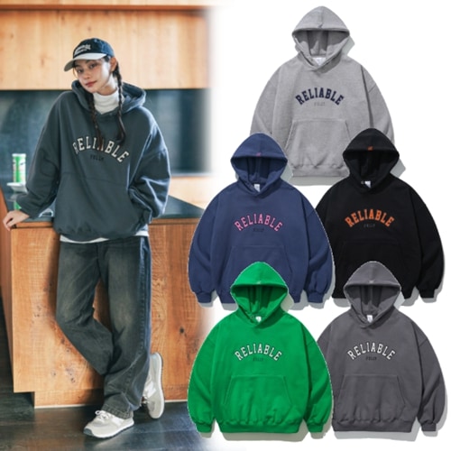 プーリー オーバーフィット 起毛 フード 5種