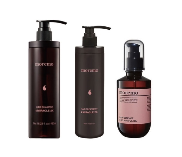 [モレモ]ヘアシャンプーミラクル2X・トリートメント・ヘアオイル3点セット Amazon | moremo (モレモ) ミラクル 2X シャンプー (300mL