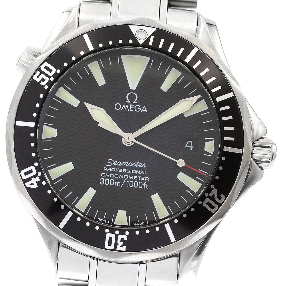 オメガ OMEGA 2254.50 シーマスター300 デイト 自動巻き メンズ _891441【中古】