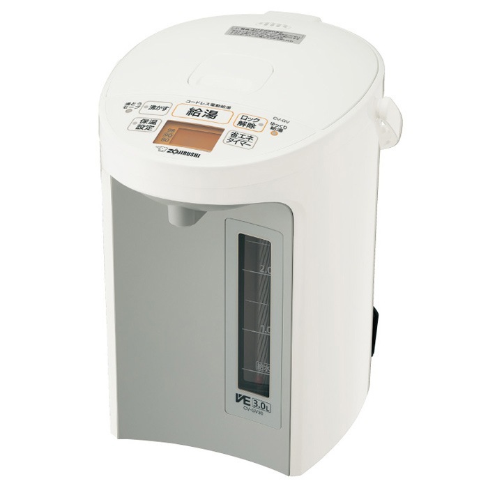 電気ポット 3L CV-GV30-WA ホワイト