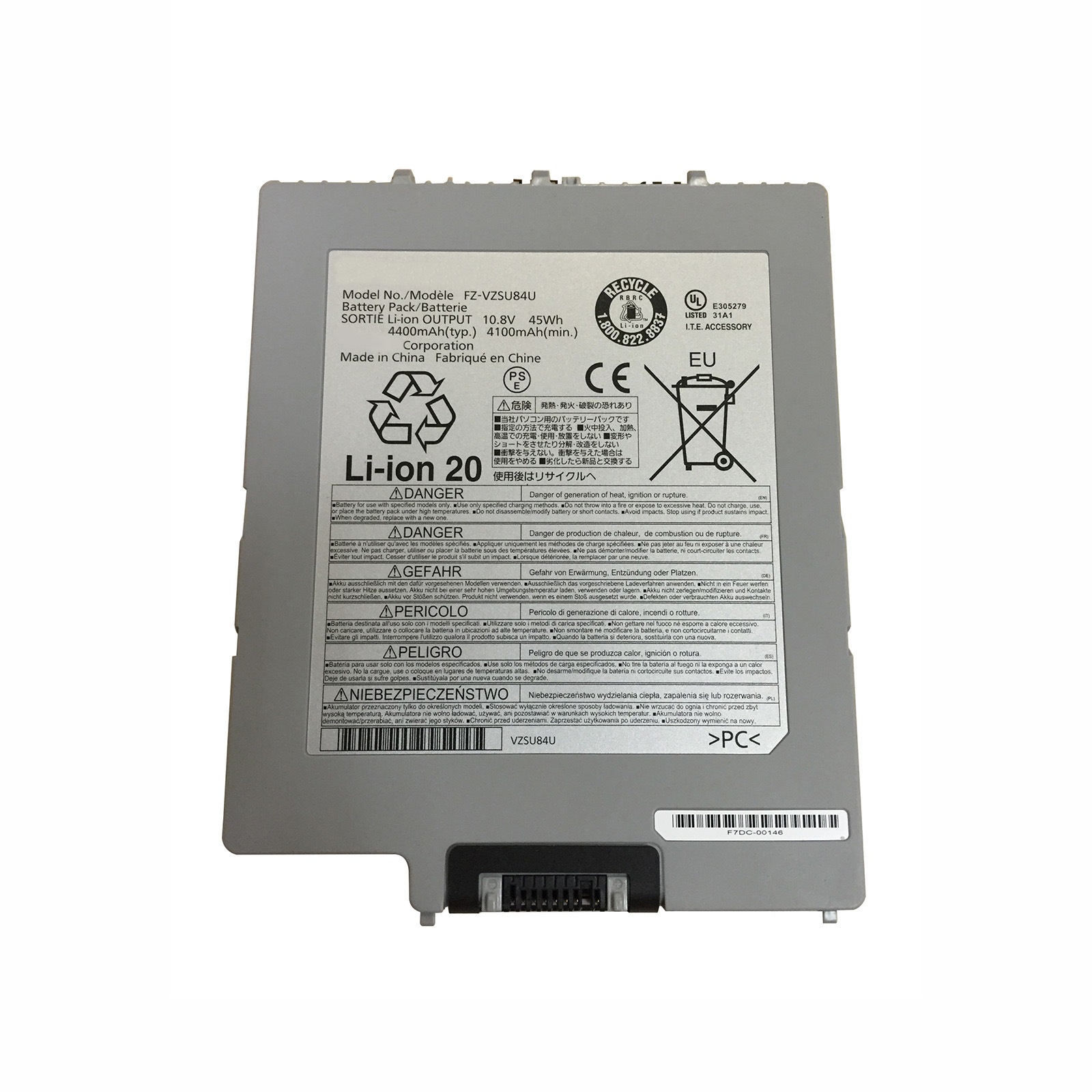 FZ-ZSU84U 互換性のノートパソコンバッテリー 45Wh ad FZ-G1 FZ-G1AABDXER FZ-VZSU84R 交換用のバッテリー dc909-A1577