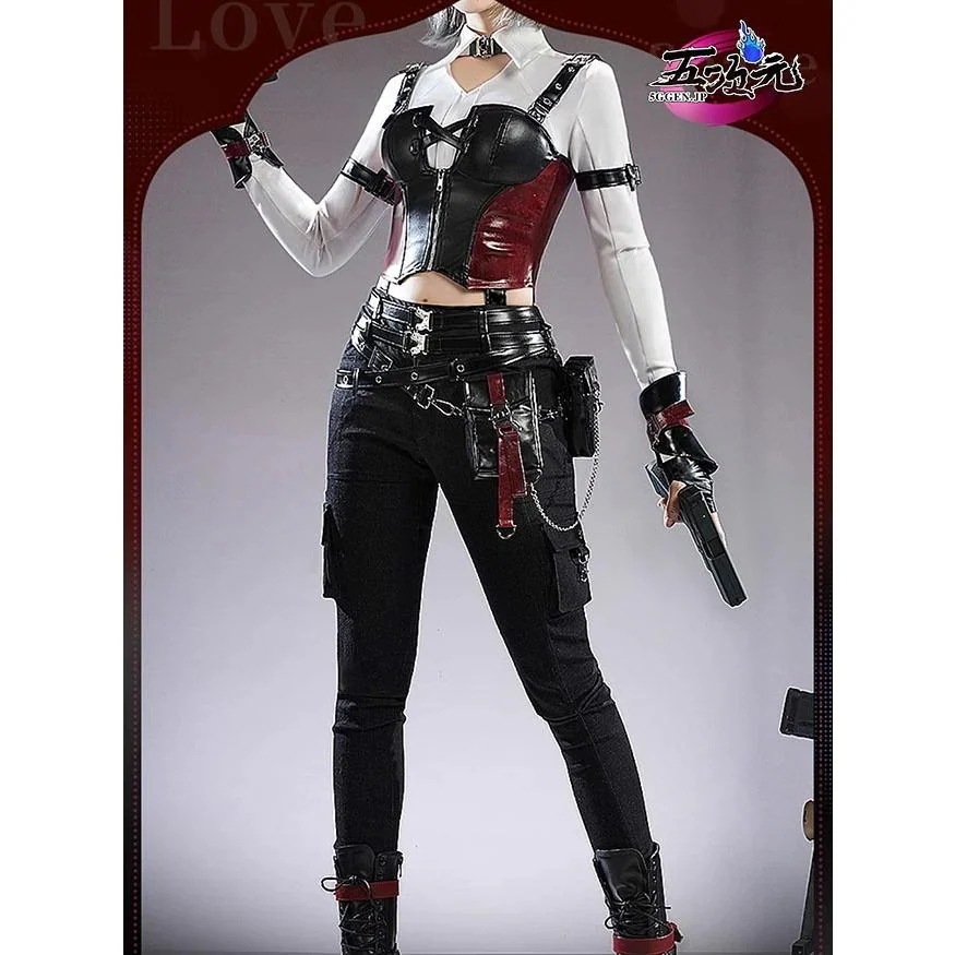 即納あり 三分妄想　恋と深空　主人公　ハンターズボン戦闘セット　コスプレ　衣装　ins大人気 靴　髙!品!質