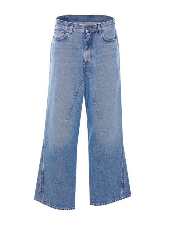 OFF WHITE Men Denim Pants OMYA197S26DEN001 4000 Blue