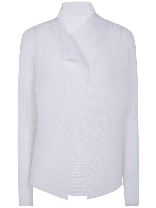 ISSEY MIYAKE Women Shirts IM66FJ680 01 WHITE