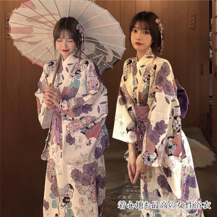 きれいめ 夏祭り 女性用 浴衣 旅館 浴衣 コスチューム 可愛い 浴衣 平織り 浴衣セット 花柄 花火大会 レディース フリーサイズ 和服