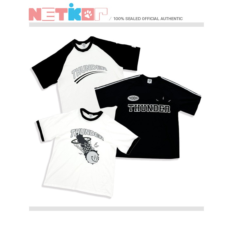 ATEEZ THUNDER Tシャツ ateez_thunder_layeredthsirt_ma