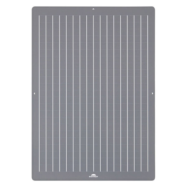 （まとめ買い）大人の魔法のザラザラ下じき B5 グレー U1256N [x5]