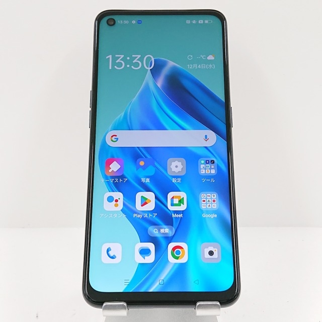 OPPO Reno5 A CPH2199 SIMフリー シルバーブラック 送料無料 本体 c08840 【中古】
