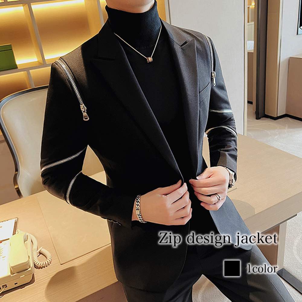 テーラードジャケット メンズ ジップデザインジャケット ステンカラー 白 40代 厚手 テーラード 春 ジャケット スーツ チェック 秋 カジュアル コーデュロイ 冬 中綿 大きい Tシャツ ブレザー