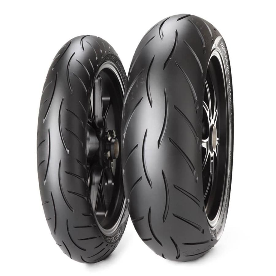 METZELER 110/70ZR17 54(W) SPORTEC M5 INTERACT フロントチューブレスタイプ
