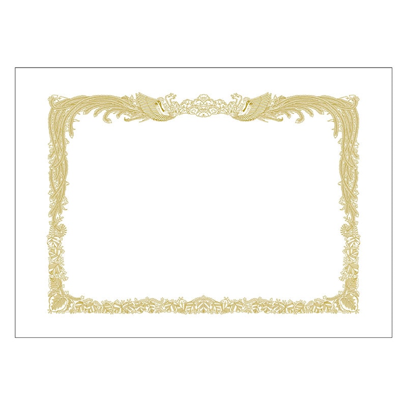 （まとめ買い）ササガワ 賞状用紙 上質紙 A3判 縦書き用 100枚入 10-5040 [x3]