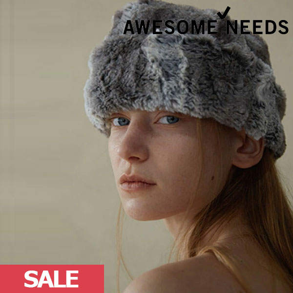 【SALE50%OFF】 【即納】 オーサムニーズ AWESOME NEEDS BUTTON HAT bhat