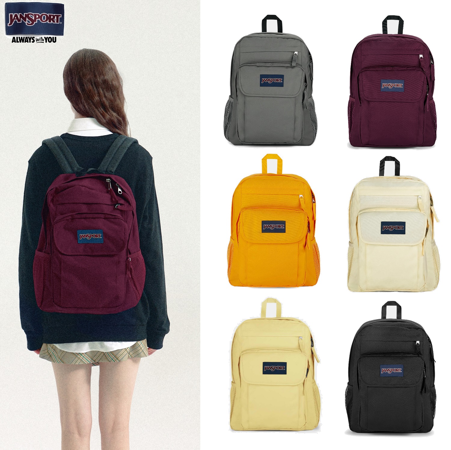 Union Pack 6色 新商品 新学期 学生バッグ 登校バッグ 大学生バッグ バックパック