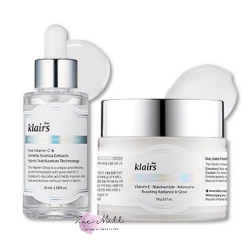 ビタミンＥマスク 90ml+フレッシュリージュースド ビタミンドロップ 35ml /ピュアビタミンC配合 / トーンアップセラム / 毛穴 / 角質 / 肌ケア ピュアビタミン / スリーピングパック