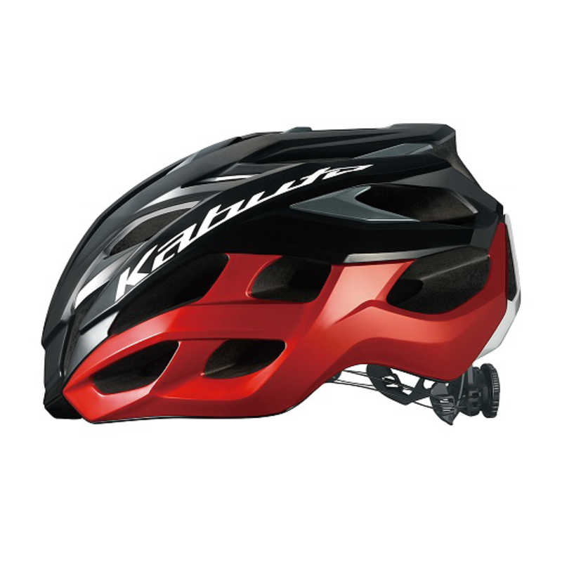 オージーケーカブト　自転車用ヘルメット ヴォルツァ(L/XLサイズ:59～61cm/ブラックレッド)　VOLZZA 16,500円