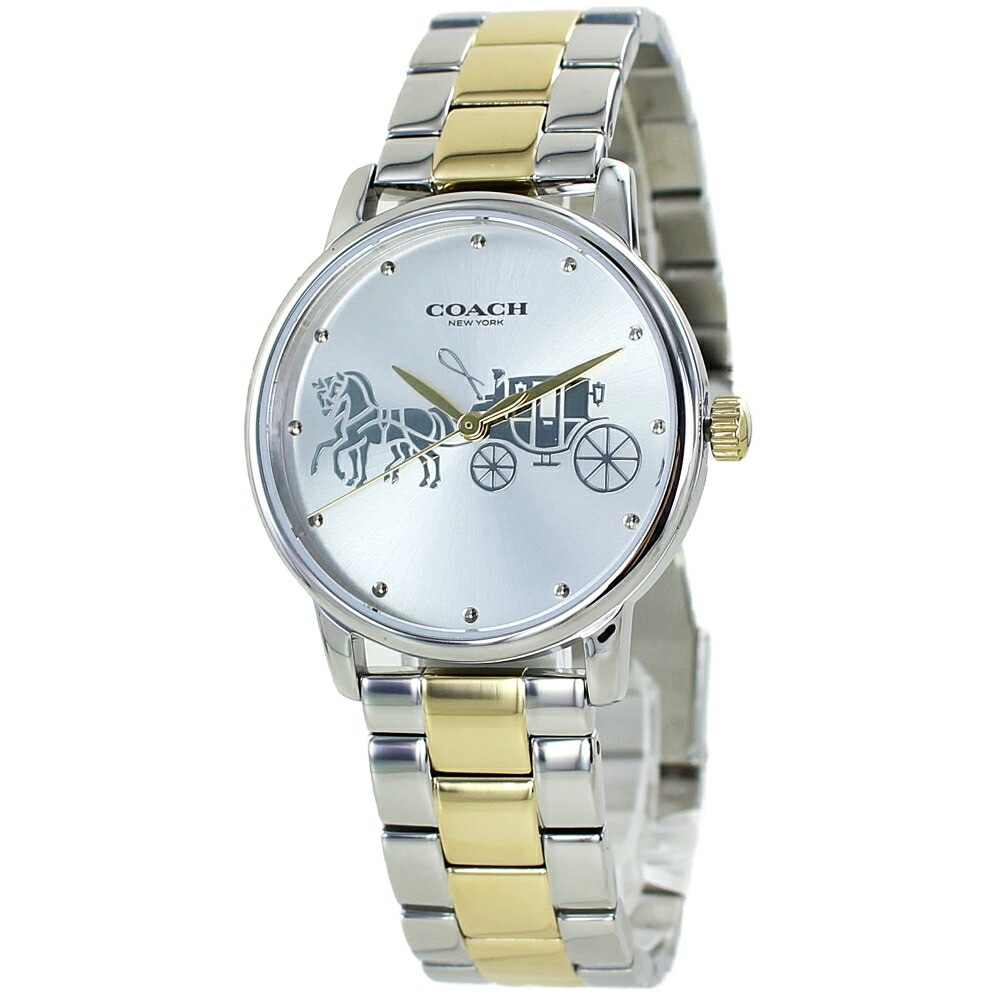 プレゼント 女性 ブランド コーチ 腕時計 手表 レディース 誕生日プレゼント 母 彼女 退職 プレゼント 女性 記念日プレゼント 時計 シンプル 可愛い ステンレスベルト ポイント消化 22,350円