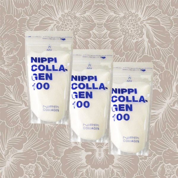 NIPPI COLLA-GEN ニッピコラーゲン100 110g 3袋 セット 箱なし 美容 健康習慣 無味無臭 サプリ サプリメント