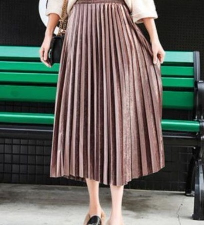スカート デート モテアイテム プリーツスカート フレアスカート ミモレ丈 フリル 光沢感 可愛い きれいめ 上品 おしゃれ かっこいい 可愛い ラブリー キュート ガーリー クール モード系