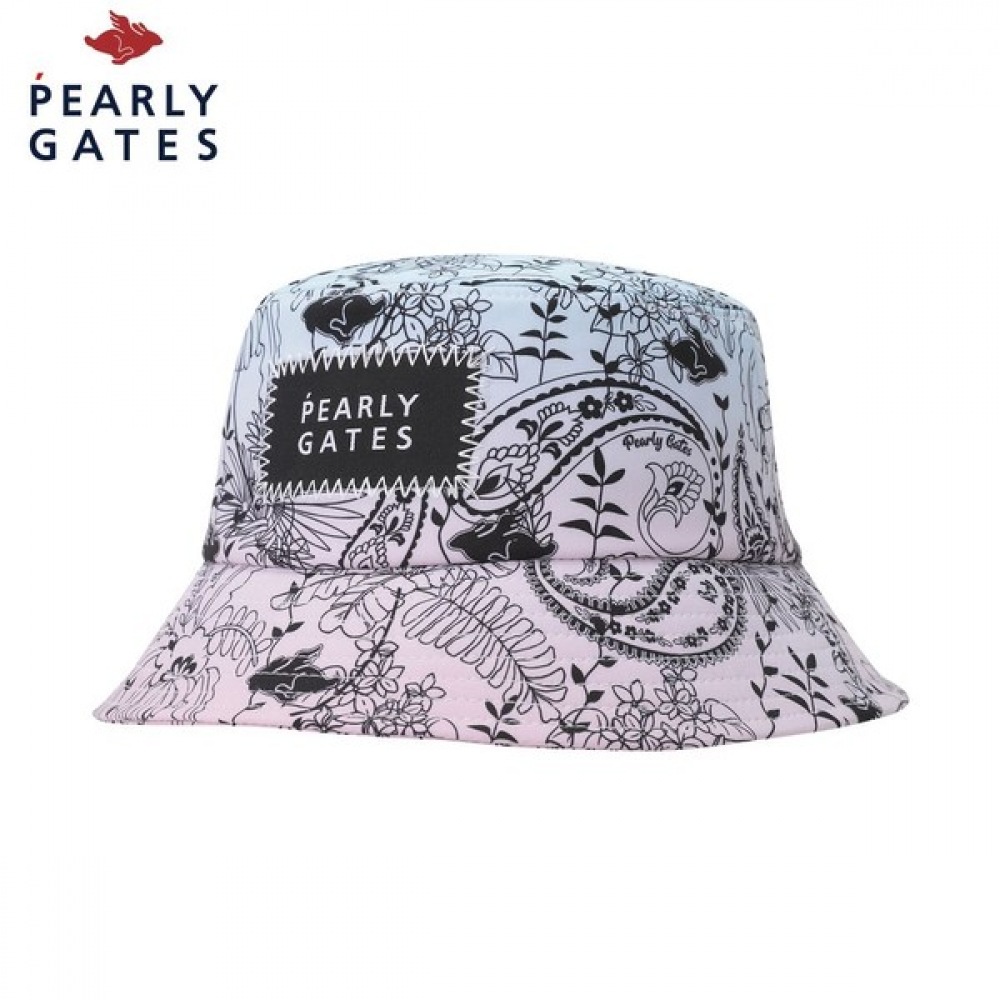 (Paris Gates) ペイズリー花柄バケットハット公共用