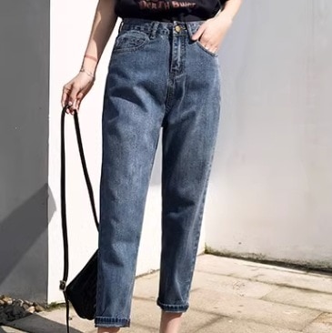 ボトムス Gパン 9分丈 8分丈 デザイン ボタン タック 美ライン ニュアンス ハイウエスト ヴィンテージ風 ブルーデニム カラーデニム ウォッシュ加工 かわいい 大人可愛い きれいめ シンプル 5,482円