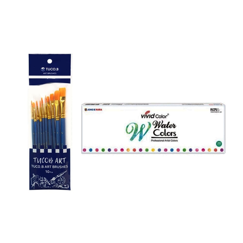 JONGIENARA Watercolor Paint 12 ml Tubes 20 Color S